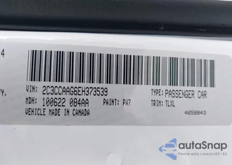2014 Chrysler 300 from USA, damaged, VIN 2C3CCAAG6EH373539